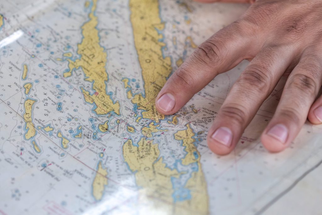 A map will encourage your globetrotter to continue serving the world!